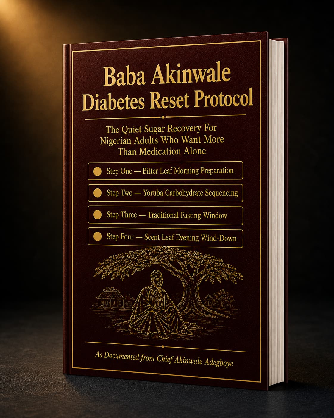 Baba Akinwale Diabetes Reset Protocol — PDF Guide Cover