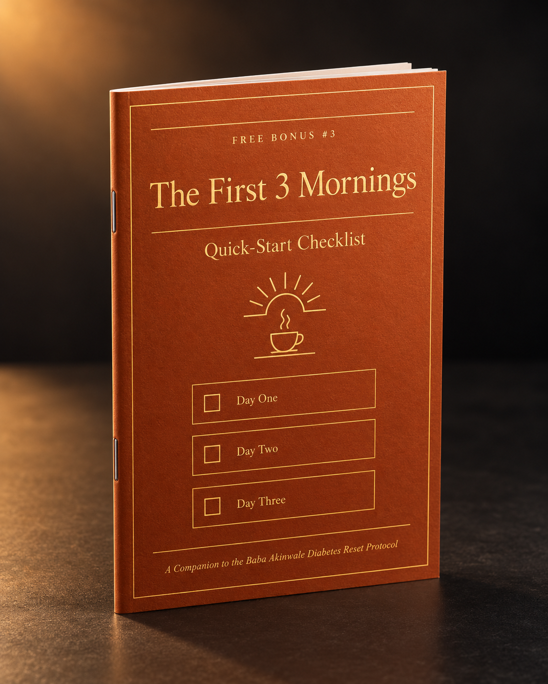 The First 3 Mornings Quick-Start Checklist